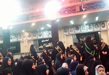 مراسم وداع با پیکر مطهر  شهید عمران بهرامی 