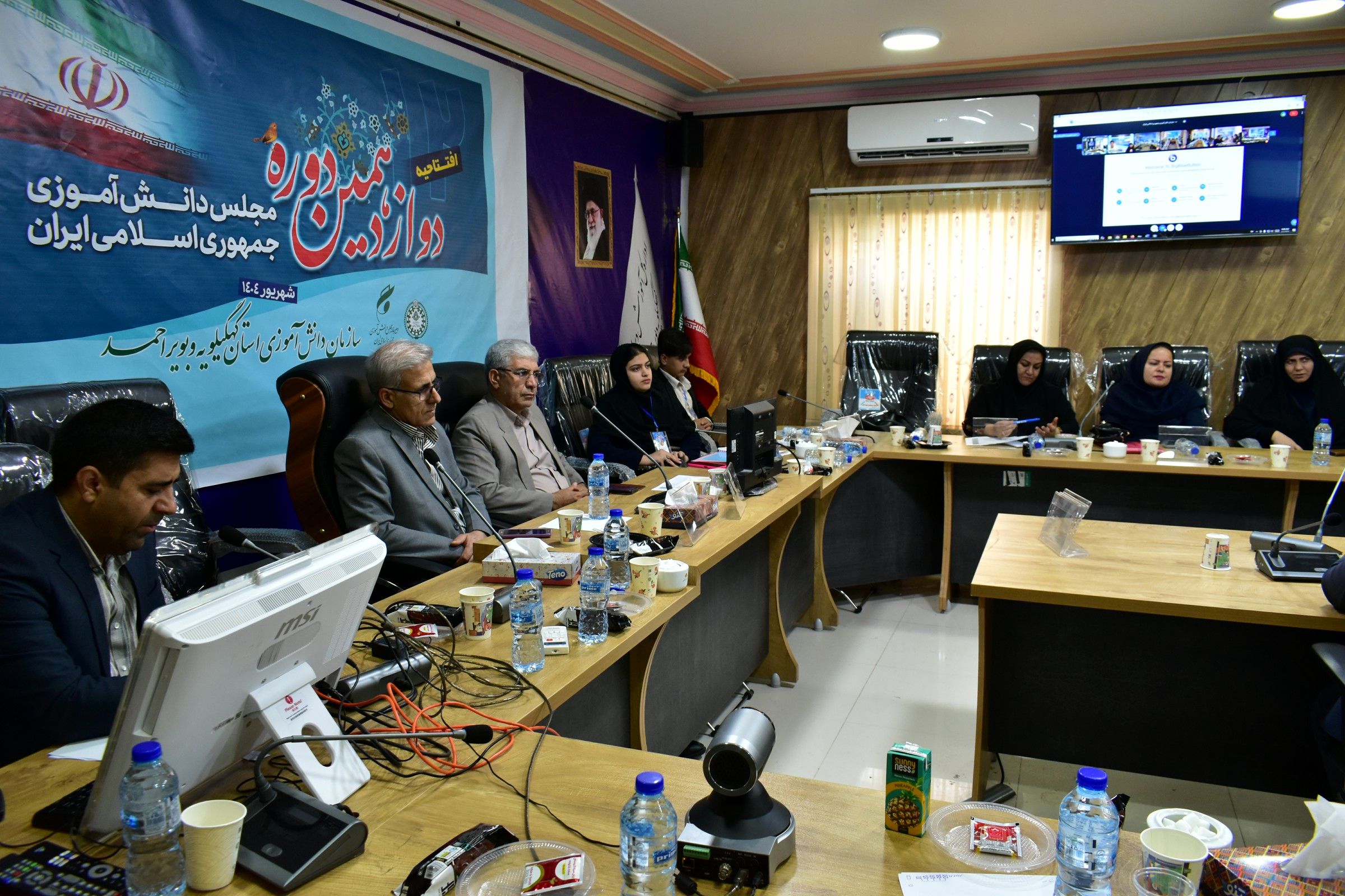 افتتاحیه دوازدهمین دوره مجلس دانش‌آموزی در یاسوج _۲