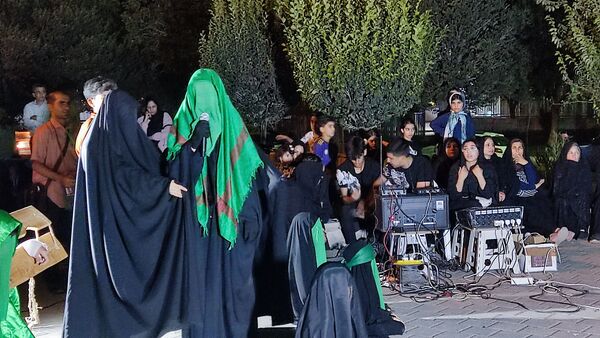 اجرای نمایشی، میدانی عروسک پرپر در بقعه متبرکه بی‌بی شطیطه نیشابور