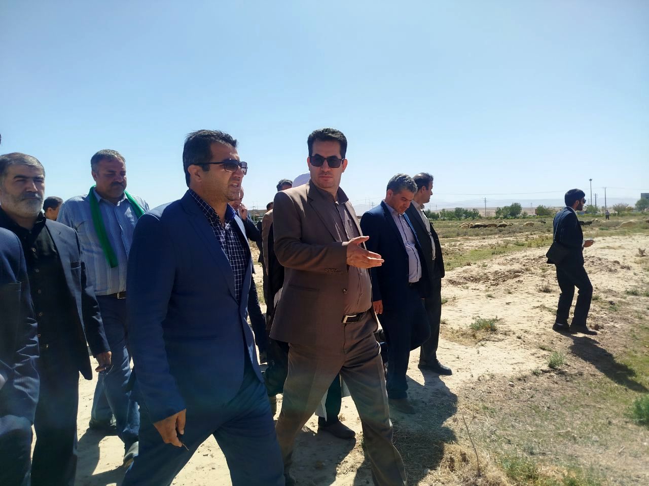 بازدید مدیرکل آموزش و پرورش خراسان شمالی از پروژه‌های نهضت توسعه عدالت آموزشی فاروج