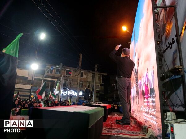 خیزش فاخر فرهنگیان و دانش آموزان کردکوی