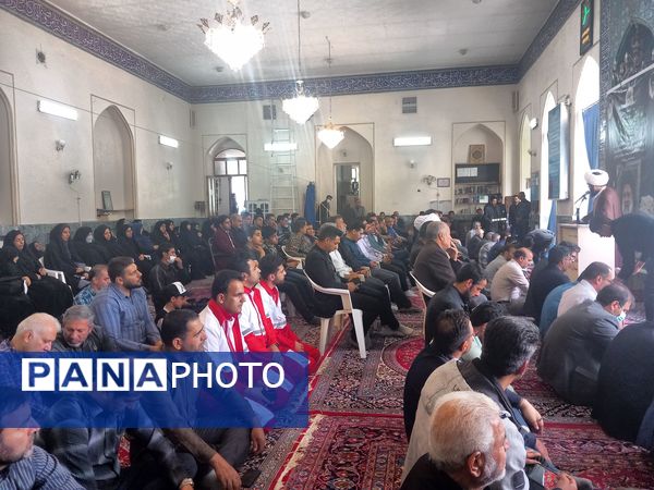 مراسم عزاداری سیدالشهدای خدمت در لرستان