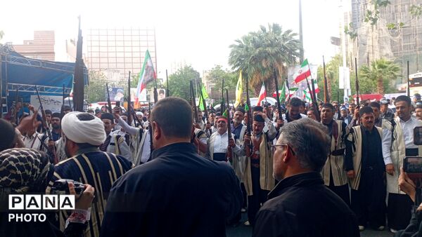 مراسم گرامیداشت شهدای استان چهارمحال و بختیاری در جنگ رمضان