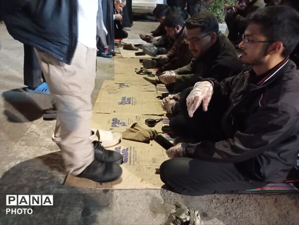 گذری بر مواکب برپا شده در حسینیه امام خمینی (ره)نیشابور 