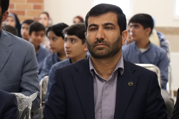 آیین افتتاح مدرسه  زنده‌یاد حاج لطف‌الله محسنی فشمی در پاکدشت 
