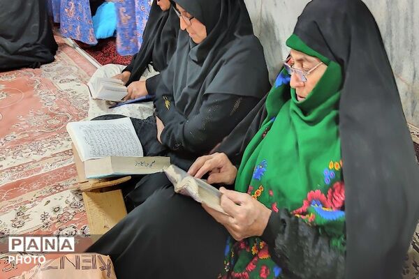 مراسم احیا و عزاداری شب سوم قدر در مسجد جامع شهر بار نیشابور  