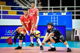 والیبالیست های جوان ایران حریفان آسیایی خود را شناختند
