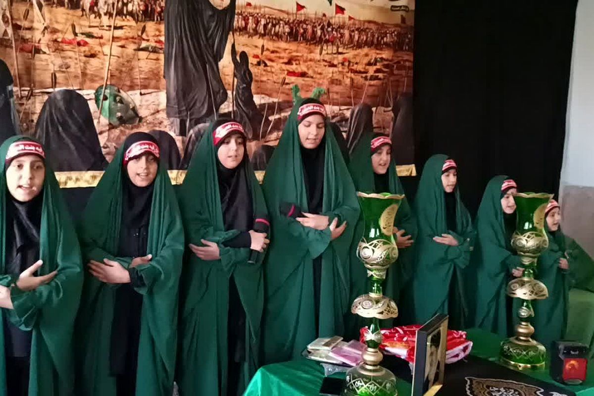 برگزاری مراسم شکوفه‌های حسینی، یادواره ای از شهدای نوجوان در شهرستان پردیس 