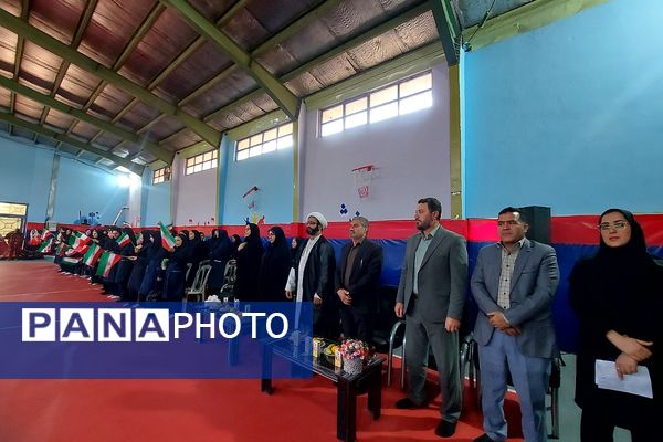 افتتاحیه المپیاد ورزشی درون مدرسه‌ای در منطقه کهریزک 