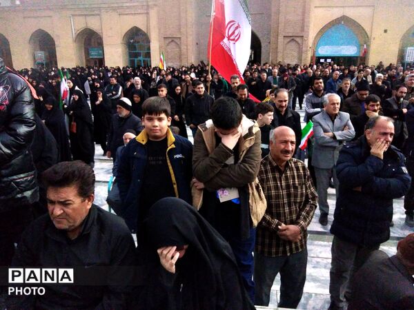عزاداری شهادت مظلومانه امام خامنه ای 