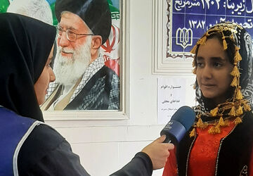 برگزاری جشنواره اقوام ایرانی در دبیرستان دخترانه استقلال 
