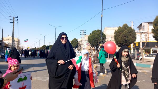 راهپیمایی ۲۲ بهمن در بخش صفادشت ملارد