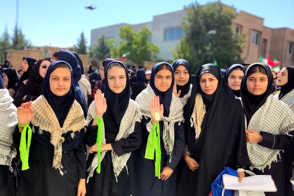 خروش «دختران نصرالله» در محکومیت رژیم صهیونیستی