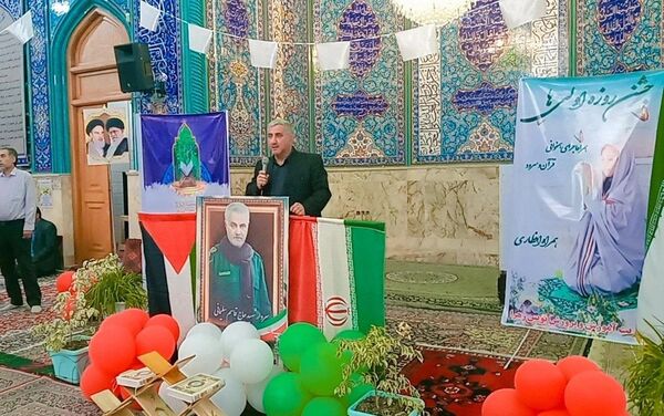 دانش‌آموزان بویین‌زهرایی در جشن روزه‌اولی‌ها از خدای خود تشکر کردند