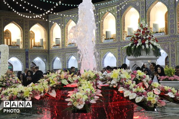 حال و هوای آستان مقدس رضوی در شب ولادت هشتمین اختر تابناک آسمان ولایت