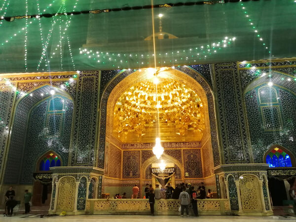 حرم حضرت معصومه(س) در آستانه عید غدیر