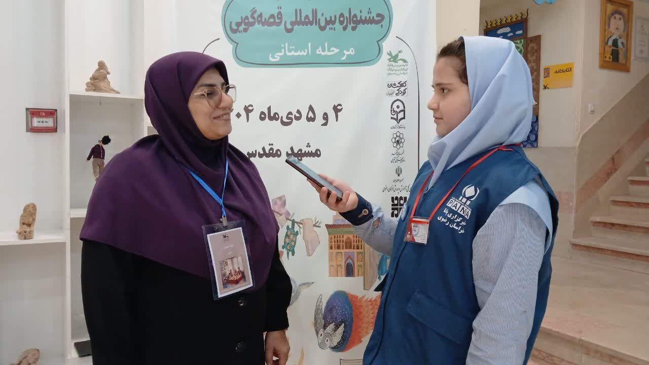 نوجوانان ستاره‌های جشنواره قصه‌گویی بودند