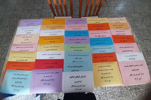 برگزاری انتخابات شورای دانش‌آموزی در دبیرستان فرزانگان قائمشهر