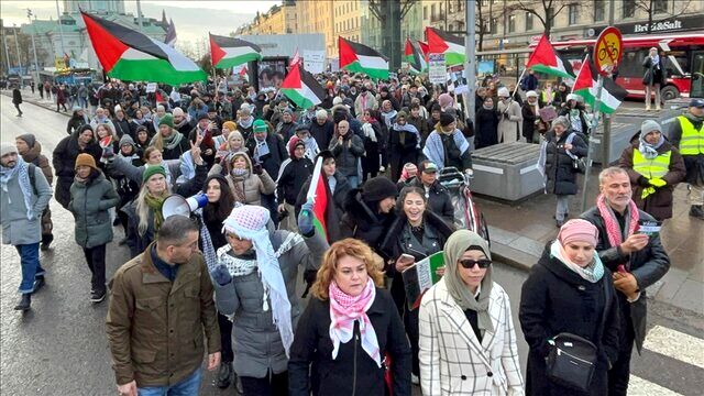 راهپیمایی سراسری حامیان فلسطین در اروپا 