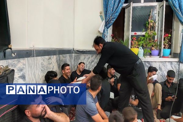 مراسم عزاداری شب تاسوعای حسینی در مسجد جامع شهر بار