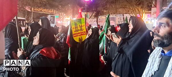 جلوه هایی از حضور باشکوه مردم آشخانه در راهپیمایی