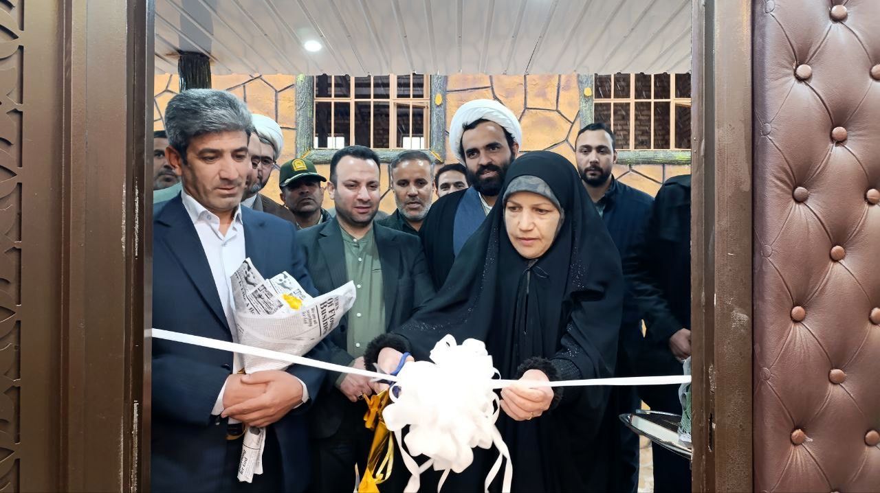 افتتاح سالن اجتماعات شهید احسان قد بیگی اردوگاه فرهنگی و تربیتی امیرکبیر (باغک شازند)