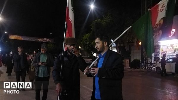 گذری بر موکب ها در هفتاد  و یکمین شب از اجتماعات مردمی حسینیه امام خمینی نیشابور 