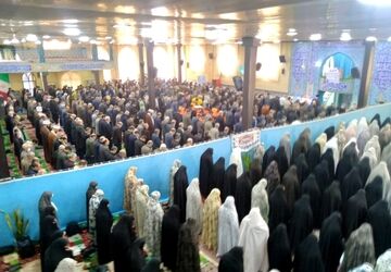 تجلی خدمت و معنویت در میعادگاه نماز جمعه شهرستان تویسرکان