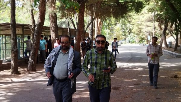 بازدید دانش آموزان پایه دهم دبیرستان شاهد ابوذر غفاری از سد اردوگاه باغرود 