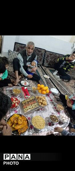 موکب فرهنگیان در روز اربعین حسینی روستای احمدآباد 
