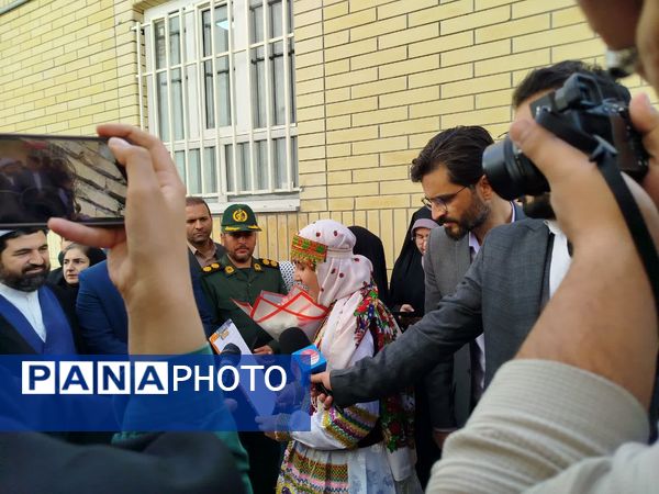 افتتاح اولین پروژه نهضت توسعه عدالت آموزشی در شهرستان فاروج 