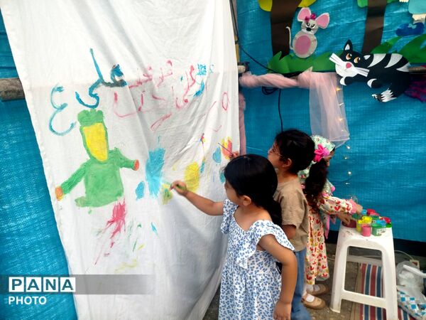 مهمانی بزرگ عید غدیر در گلوگاه 