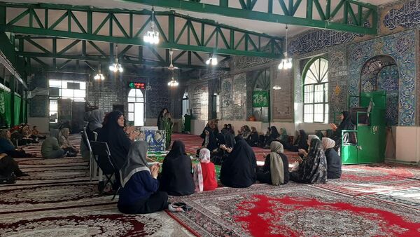مراسم باشکوه ختم صلوات به مناسبت میلاد پیامبر (ص) در مسجد امام سجاد (ع) شازند