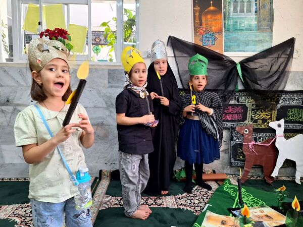 مراسم عزاداری کودکان دارالقران امام علی(ع)