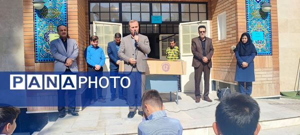 نواختن زنگ آغاز هفته سلامت روان در شهرستان سملقان