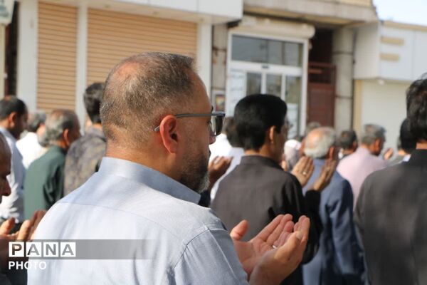 شکوه بندگی در عید قربان؛ فهرج یکپارچه غرق در نیایش شد