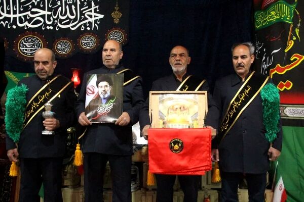 مراسم گرامیداشت شهید جنگ رمضان، امیرمحمد جعفریان در یزد