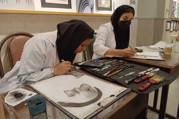 بازدید از هنرستان آفرینش پردیس