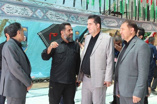 حضور مدیرکل آموزش و پرورش خراسان شمالی در موکب روستای مهمانک