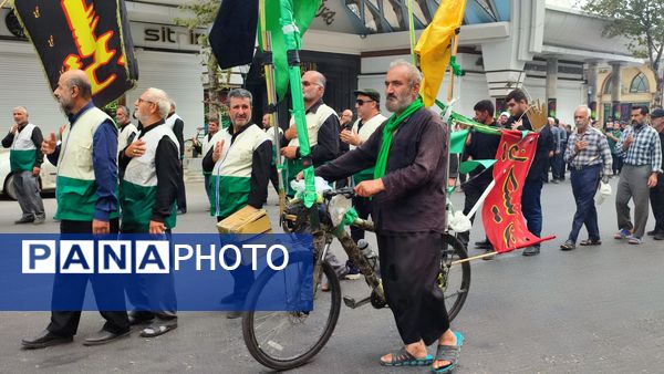 آیین دسته‌روی شهادت امام رضا(ع) در قائمشهر 