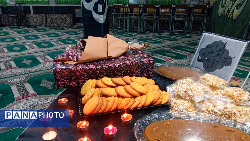 مراسم سوگواری شهادت حضرت ام البنین(س) توسط هیات دانش‌آموزی دبیرستان شاهد سمیه