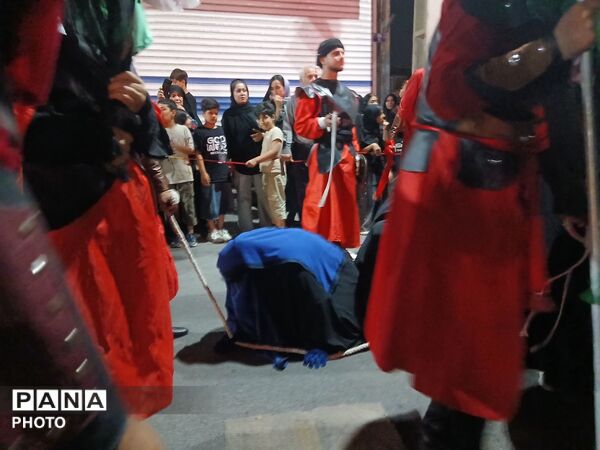 کاروان نمادین اُسرای کربلا در زیبادشت فردیس 