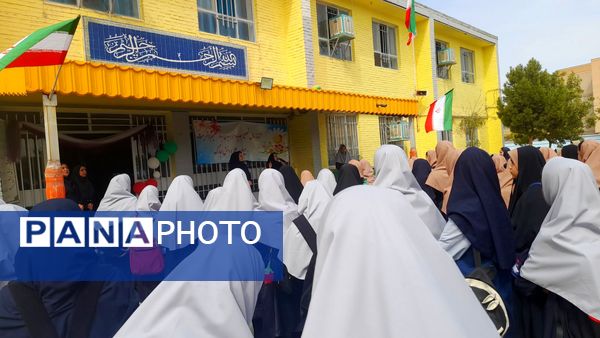 آیین بازگشایی مدارس در دبیرستان نورالهدی 