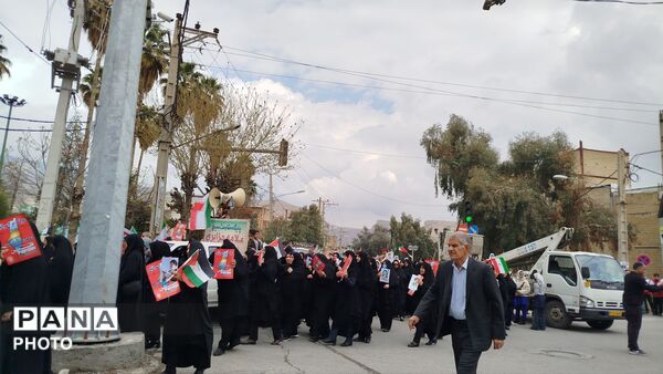 حضور پر شور عشایر در راهپیمایی  روز قدس