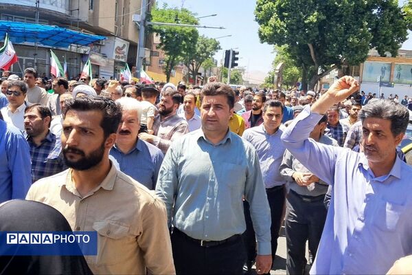 حماسه باشکوه ملت بزرگ ایران در راهپیمایی جمعه خشم و نصر 