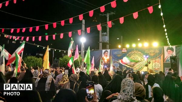 نود و سومین حضور پرشور مردم تویسرکانی در تجمع شبانه