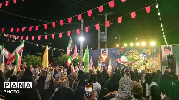 نود و سومین حضور پرشور مردم تویسرکانی در تجمع شبانه