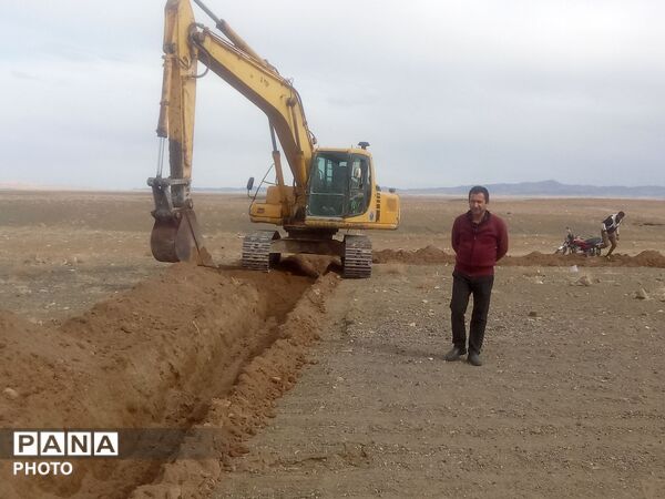 توسعه زیرساخت‌های آموزشی در روستای درخت سنجد