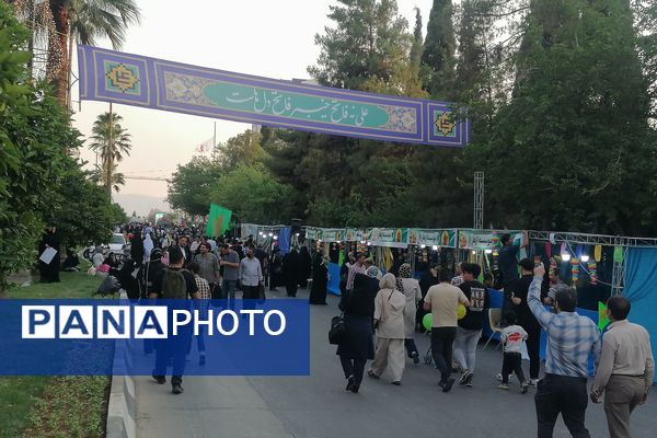 جشن کیلومتری عید غدیر در شیراز
