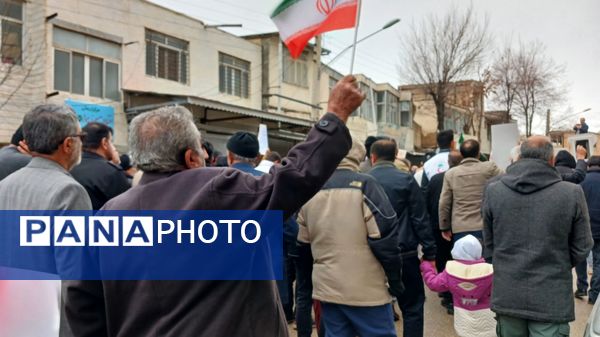 راهپیمایی ۲۲ بهمن در شهرستان فارسان